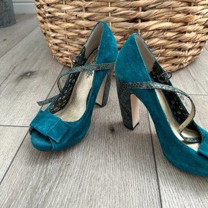 Anthropologie Platform Shoes